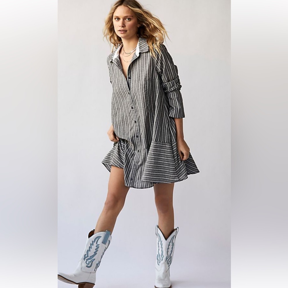 Free People All For You Striped Dress.